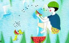 夏日吃瓜作文,瓜果飘香——夏日吃瓜作文概述